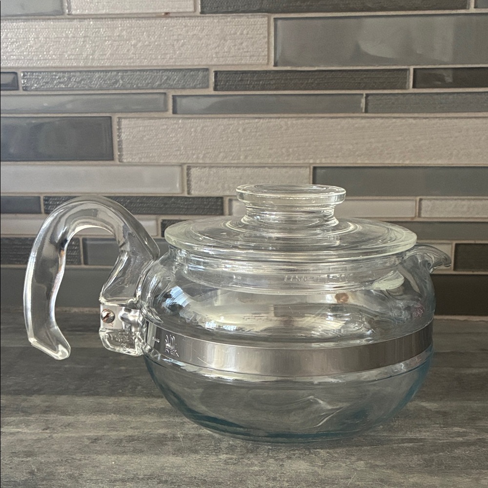 Vintage Pyrex Flameware Teapot